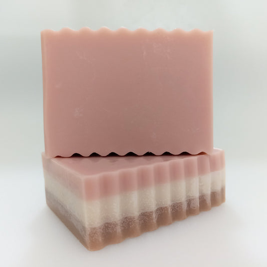 Spring Collection - Fragrance-free: Neapolitan Soap | strawberry seed oil & cocoa butter