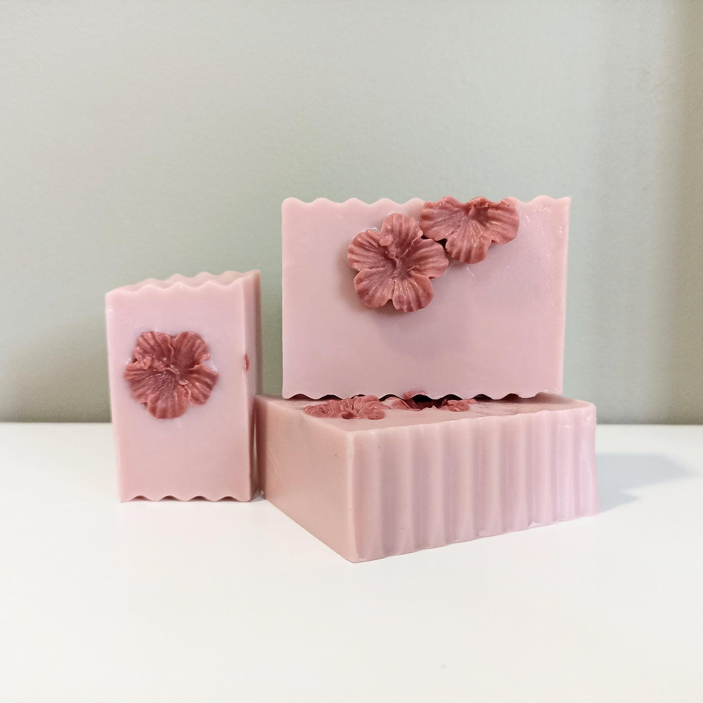 Summer's Dream Handmade Vegan Soap l rose & jasmine oils, rose clay
