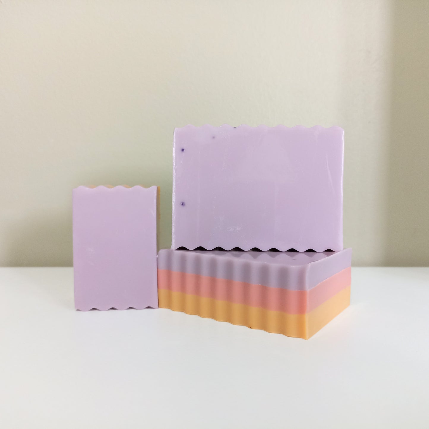 Sunny Island Handmade Vegan Soap | orange, spirulina & rose clay