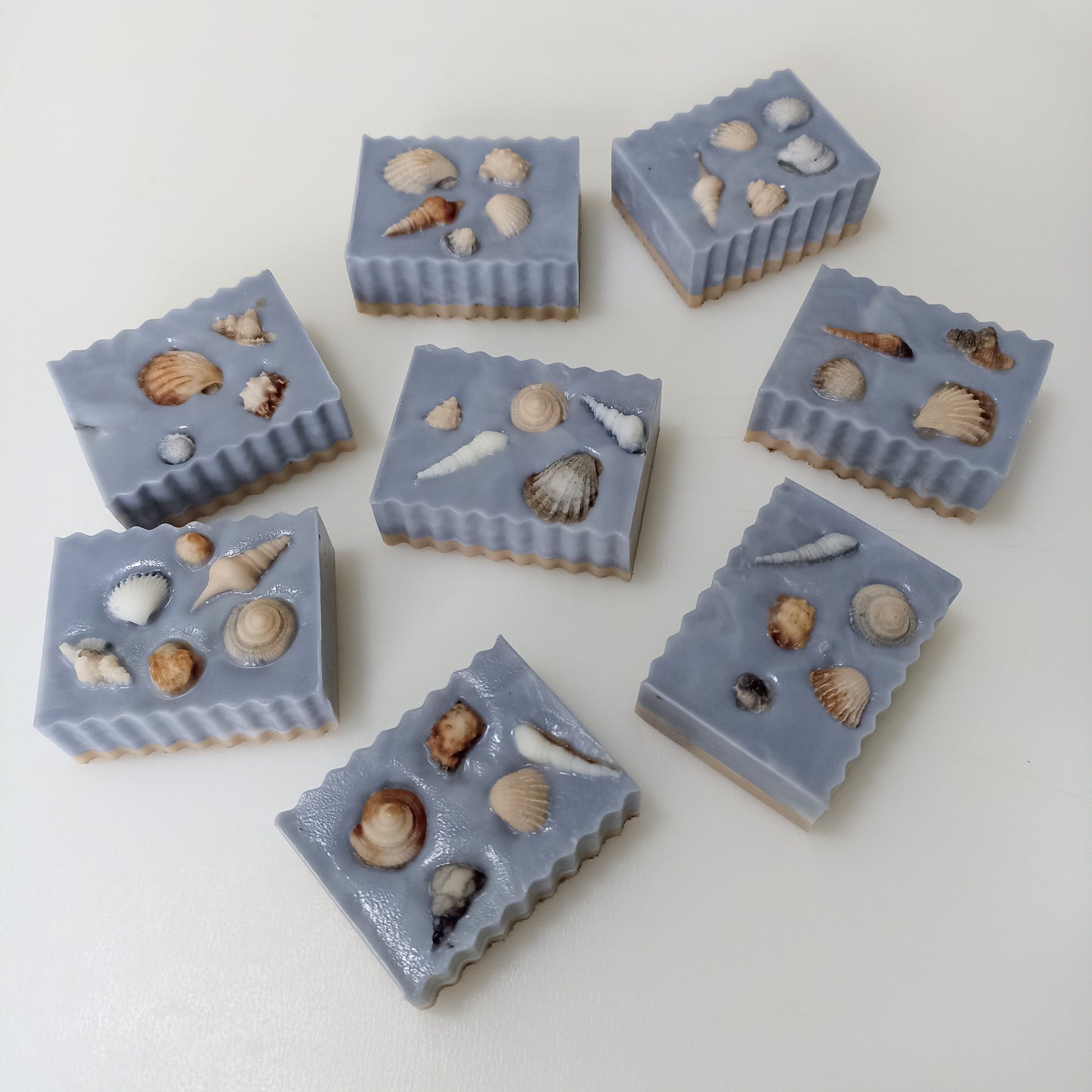 Beach Resort Face & Body Bar | essential oil blend, french blue clay | Handmade Vegan Shea Butter & Oat Soap